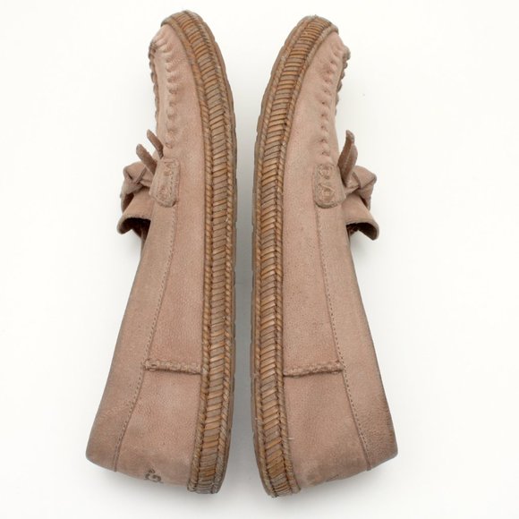 UGG Australia Women's Amila Moccasin Caramel Loafers US 7.5 - Picture 4 of 8
